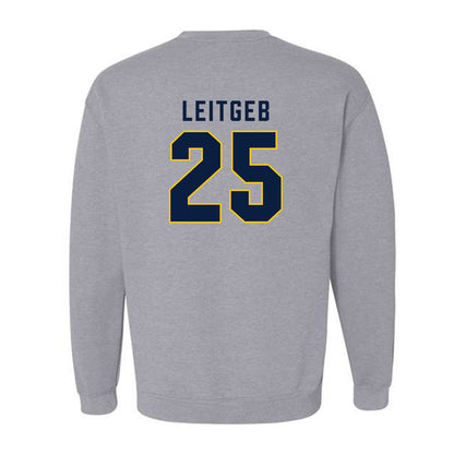 Michigan - NCAA Baseball : Brock leitgeb - Classic Shersey Crewneck Sweatshirt-1