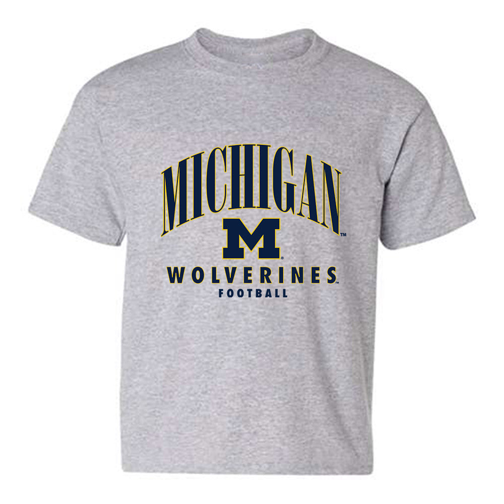 Michigan - NCAA Football : Gary Stacy - Classic Shersey Youth T-Shirt-0