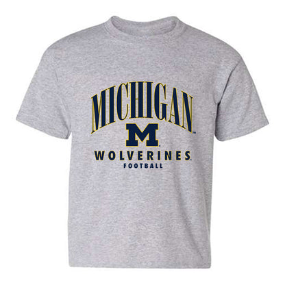 Michigan - NCAA Football : Gary Stacy - Classic Shersey Youth T-Shirt-0