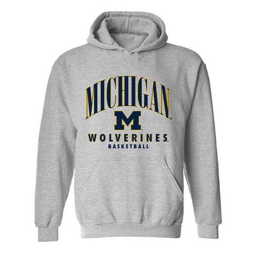Michigan - NCAA Men's Basketball : Lorenzo Cason - Classic Shersey Hooded Sweatshirt-0