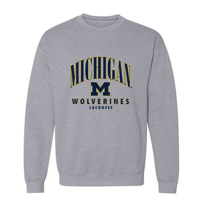 Michigan - NCAA Women's Lacrosse : Ava Class - Classic Shersey Crewneck Sweatshirt-0