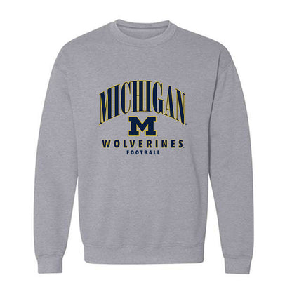 Michigan - NCAA Football : Gary Stacy - Classic Shersey Crewneck Sweatshirt-0