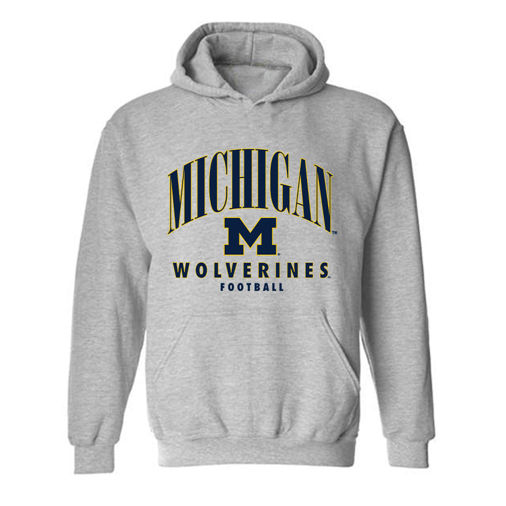 Michigan - NCAA Football : Gary Stacy - Classic Shersey Hooded Sweatshirt-0