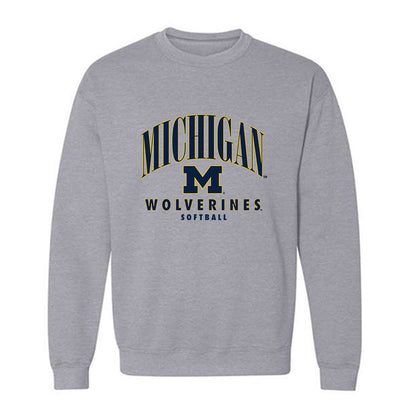 Michigan - NCAA Softball : Jenissa Conway - Classic Shersey Crewneck Sweatshirt-0
