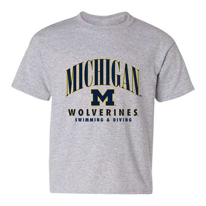 Michigan - NCAA Women's Swimming & Diving : Bella Sims - Classic Shersey Youth T-Shirt-0