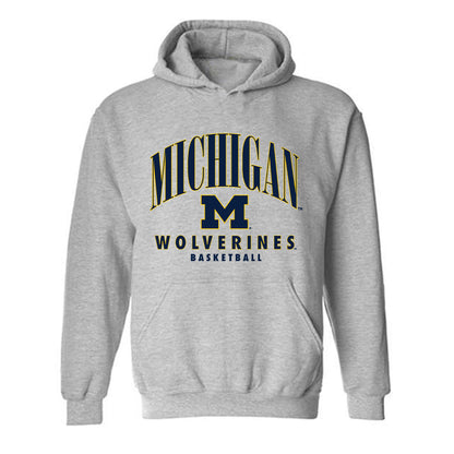 Michigan - NCAA Women's Basketball : Olivia Olson - Classic Shersey Hooded Sweatshirt-0