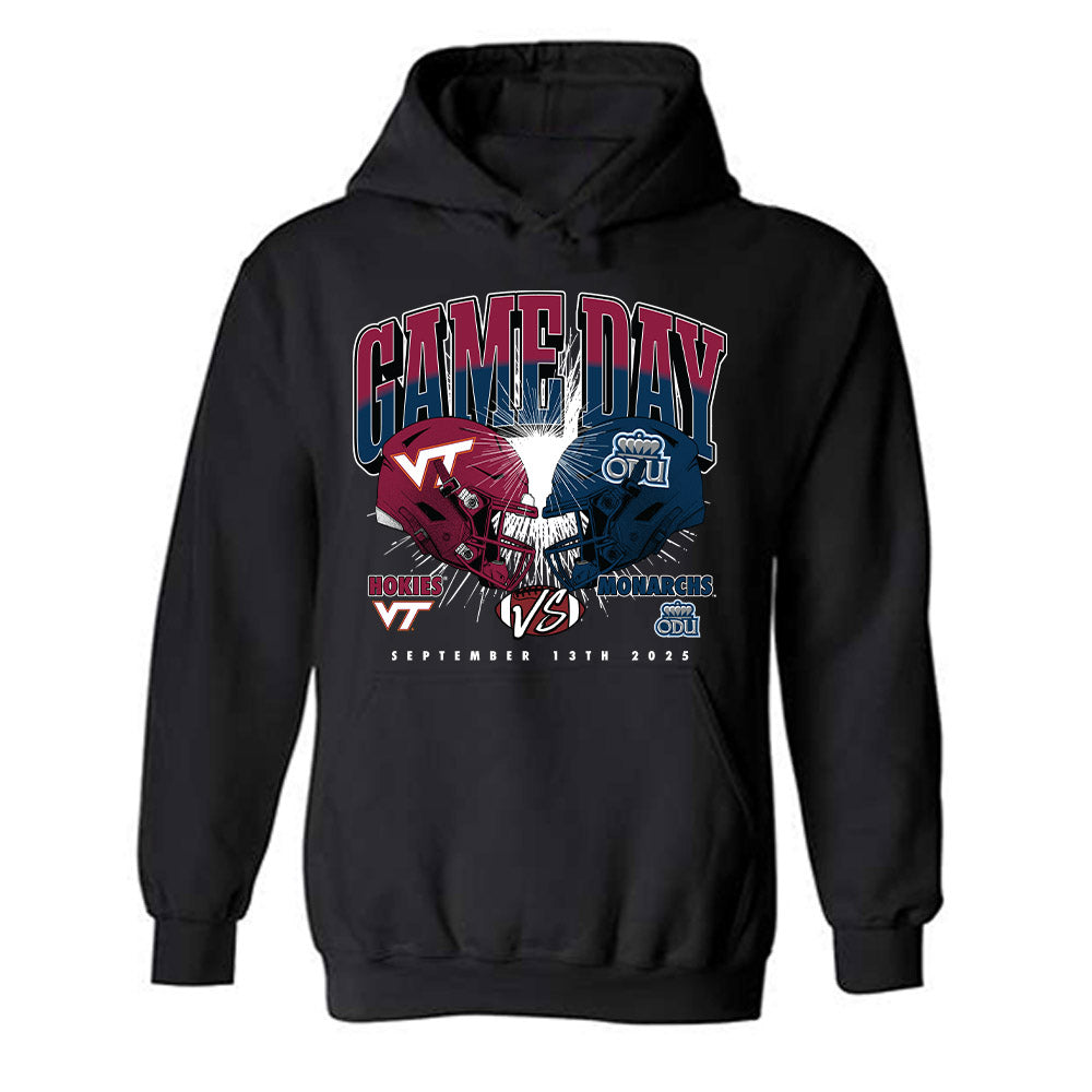 Virginia Tech - NCAA Football : - Hooded Sweatshirt-0