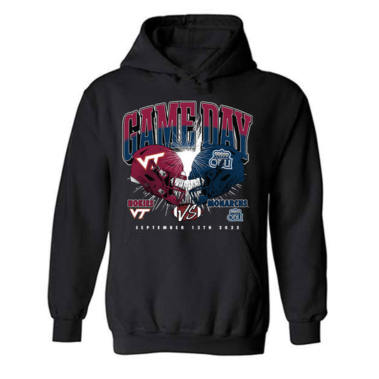 Virginia Tech - NCAA Football : - Hooded Sweatshirt-0