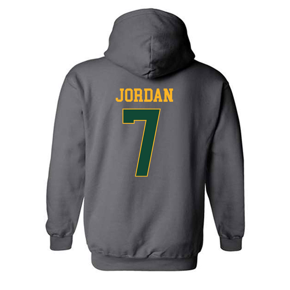 Baylor - NCAA Football : Devon Jordan - Sports Shersey Hooded Sweatshirt-1