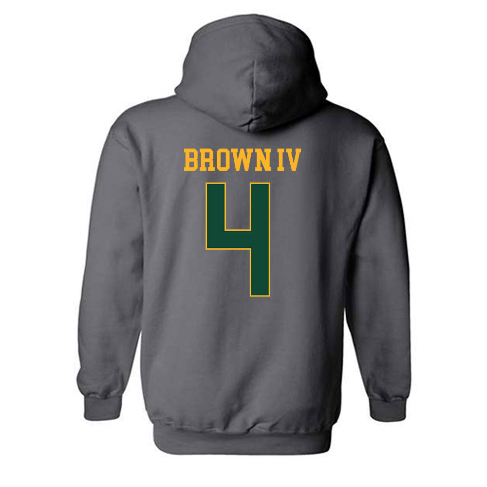 Baylor - NCAA Football : Louis Brown IV - Sports Shersey Hooded Sweatshirt-1