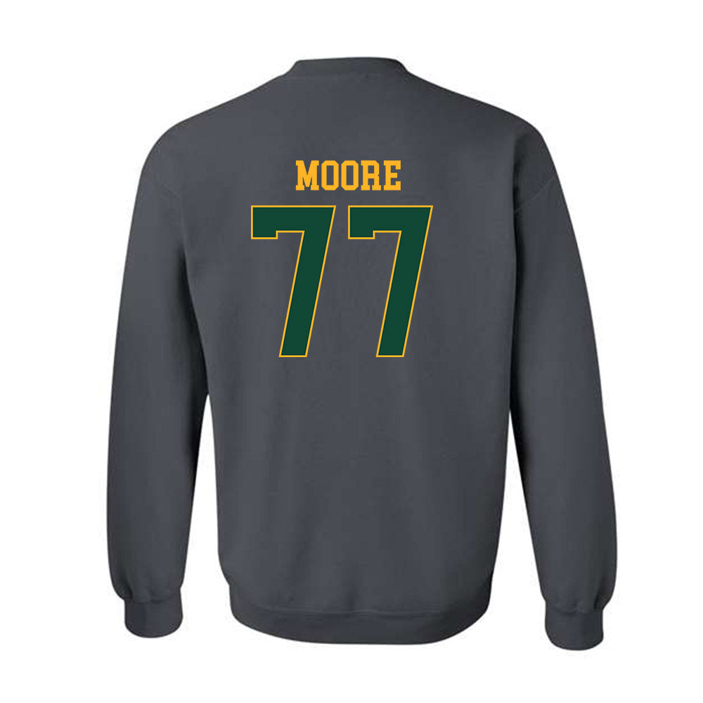 Baylor - NCAA Football : Logan Moore - Sports Shersey Crewneck Sweatshirt-1