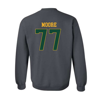 Baylor - NCAA Football : Logan Moore - Sports Shersey Crewneck Sweatshirt-1