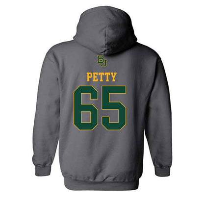 Baylor - NCAA Football : Lawson Petty - Sports Shersey Hooded Sweatshirt-1