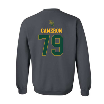 Baylor - NCAA Football : Connor Cameron - Sports Shersey Crewneck Sweatshirt-1