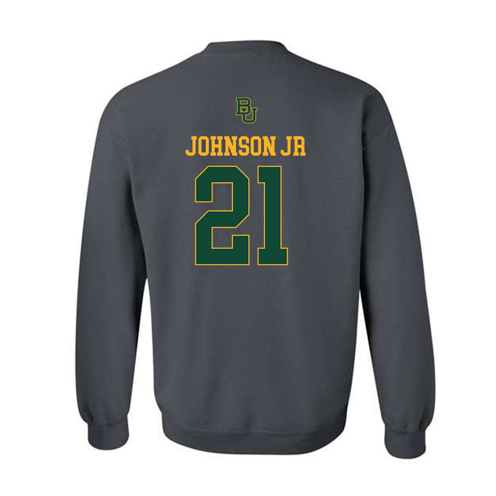 Baylor - NCAA Football : michael johnson jr - Sports Shersey Crewneck Sweatshirt-1