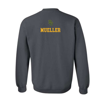 Baylor - NCAA Football : Bronson Mueller - Sports Shersey Crewneck Sweatshirt-1