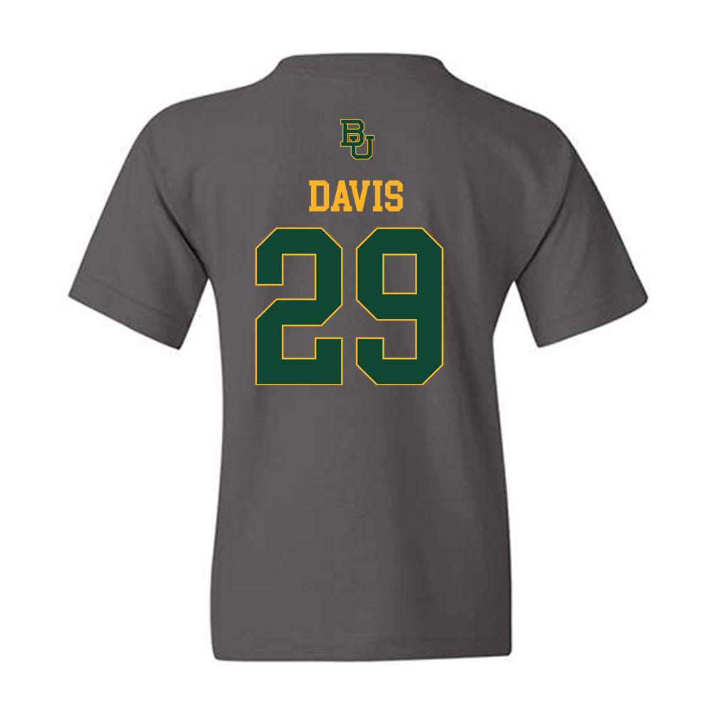 Baylor - NCAA Football : Jordan Davis - Sports Shersey Youth T-Shirt-1