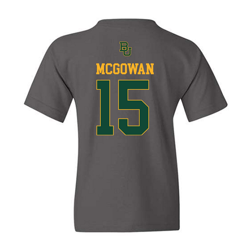 Baylor - NCAA Football : Jayden Mcgowan - Sports Shersey Youth T-Shirt-1