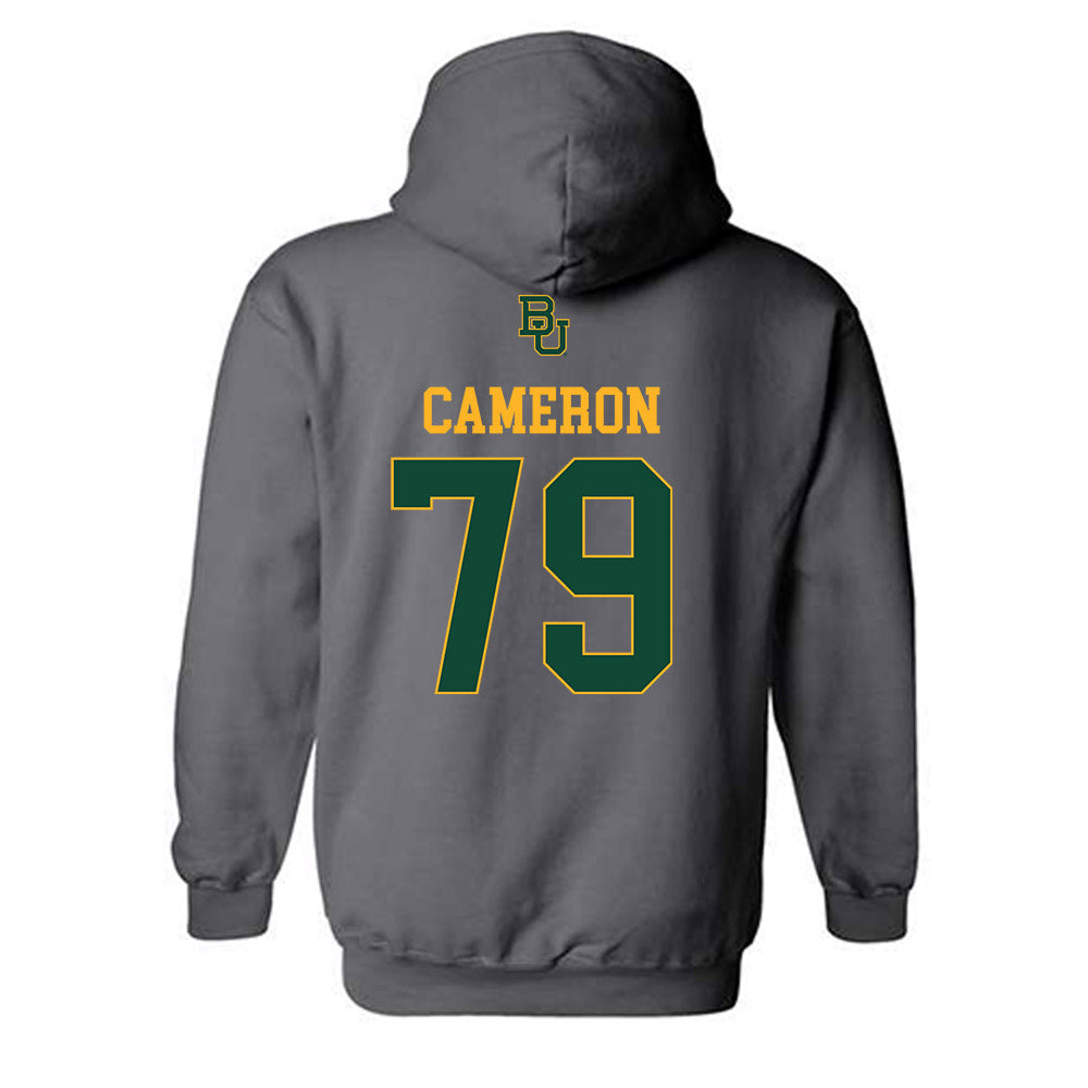 Baylor - NCAA Football : Connor Cameron - Sports Shersey Hooded Sweatshirt-1