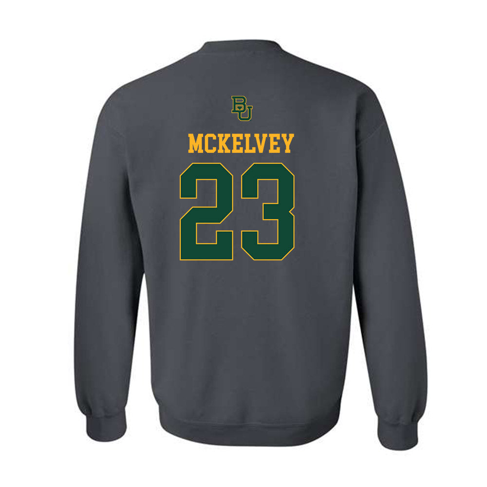 Baylor - NCAA Football : Stilton McKelvey - Sports Shersey Crewneck Sweatshirt-1