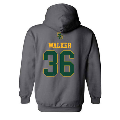 Baylor - NCAA Football : Kedrick Walker - Sports Shersey Hooded Sweatshirt-1