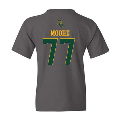 Baylor - NCAA Football : Logan Moore - Sports Shersey Youth T-Shirt-1