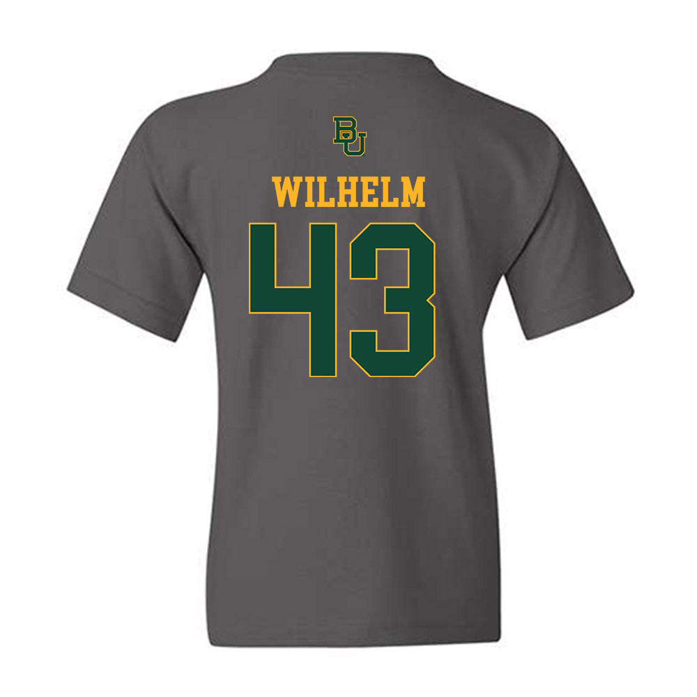 Baylor - NCAA Football : Brody Wilhelm - Sports Shersey Youth T-Shirt-1