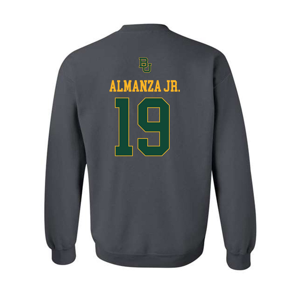 Baylor - NCAA Football : Leo Almanza Jr. - Sports Shersey Crewneck Sweatshirt-1