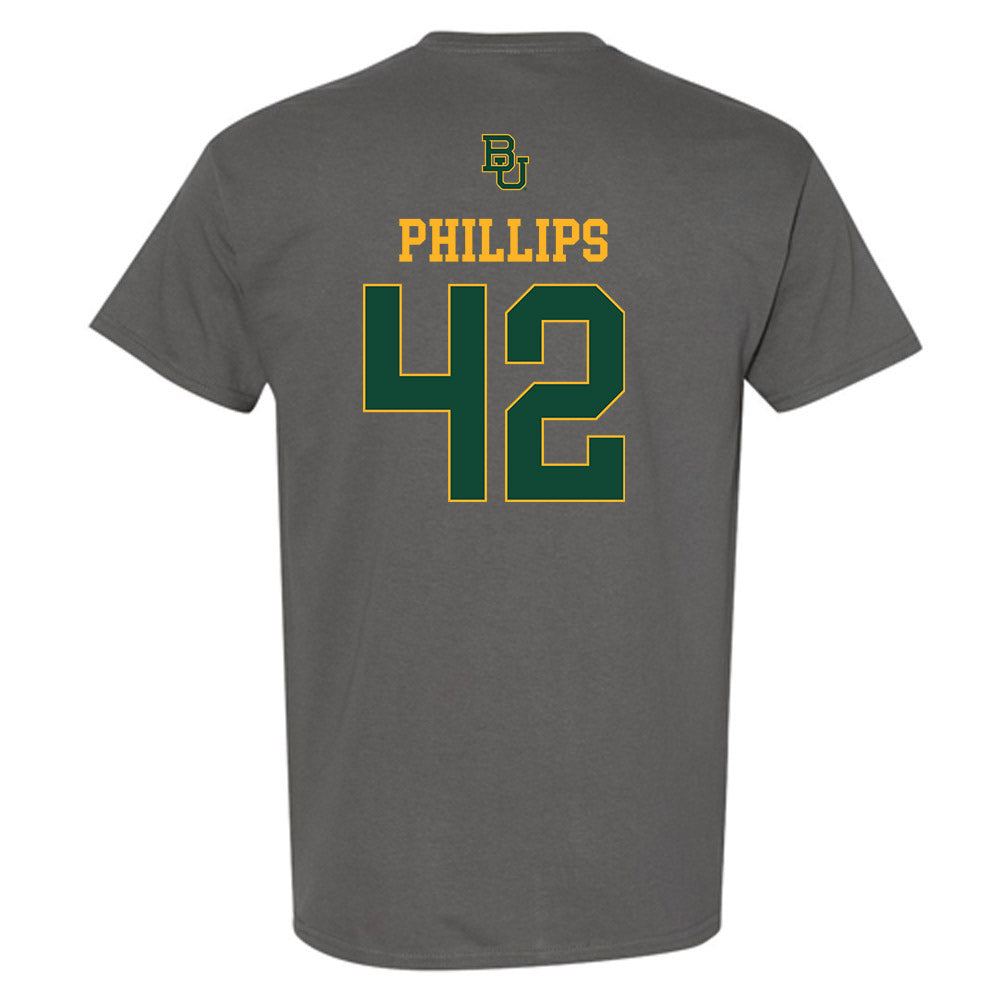 Baylor - NCAA Football : Jamarion Phillips - Sports Shersey T-Shirt-1