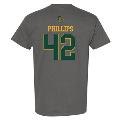 Baylor - NCAA Football : Jamarion Phillips - Sports Shersey T-Shirt-1