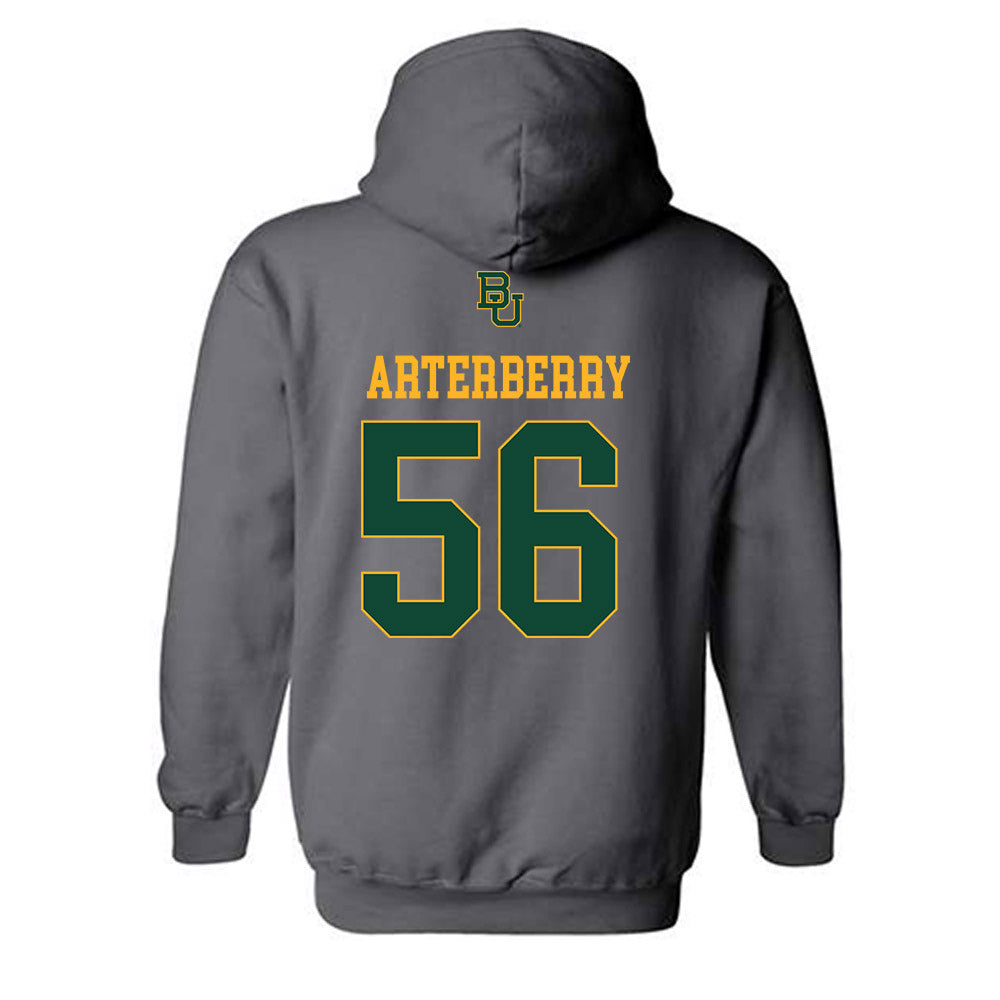 Baylor - NCAA Football : Kaleb Arterberry - Sports Shersey Hooded Sweatshirt-1