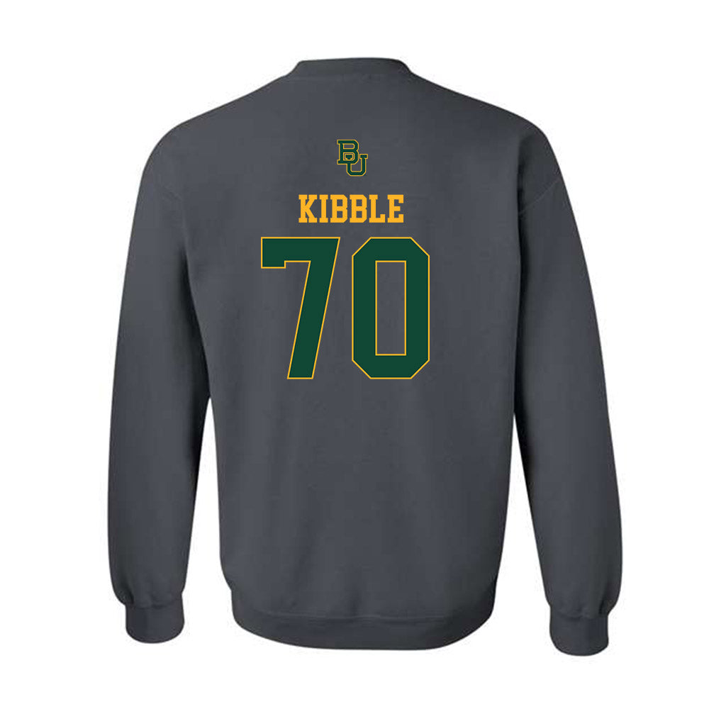 Baylor - NCAA Football : Nate Kibble - Sports Shersey Crewneck Sweatshirt-1