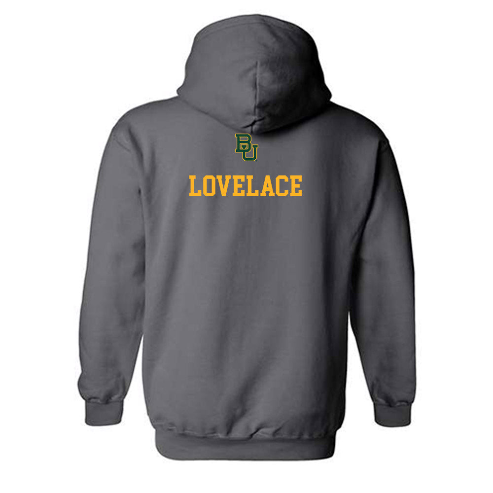 Baylor - NCAA Football : Cooper Lovelace - Sports Shersey Hooded Sweatshirt-1