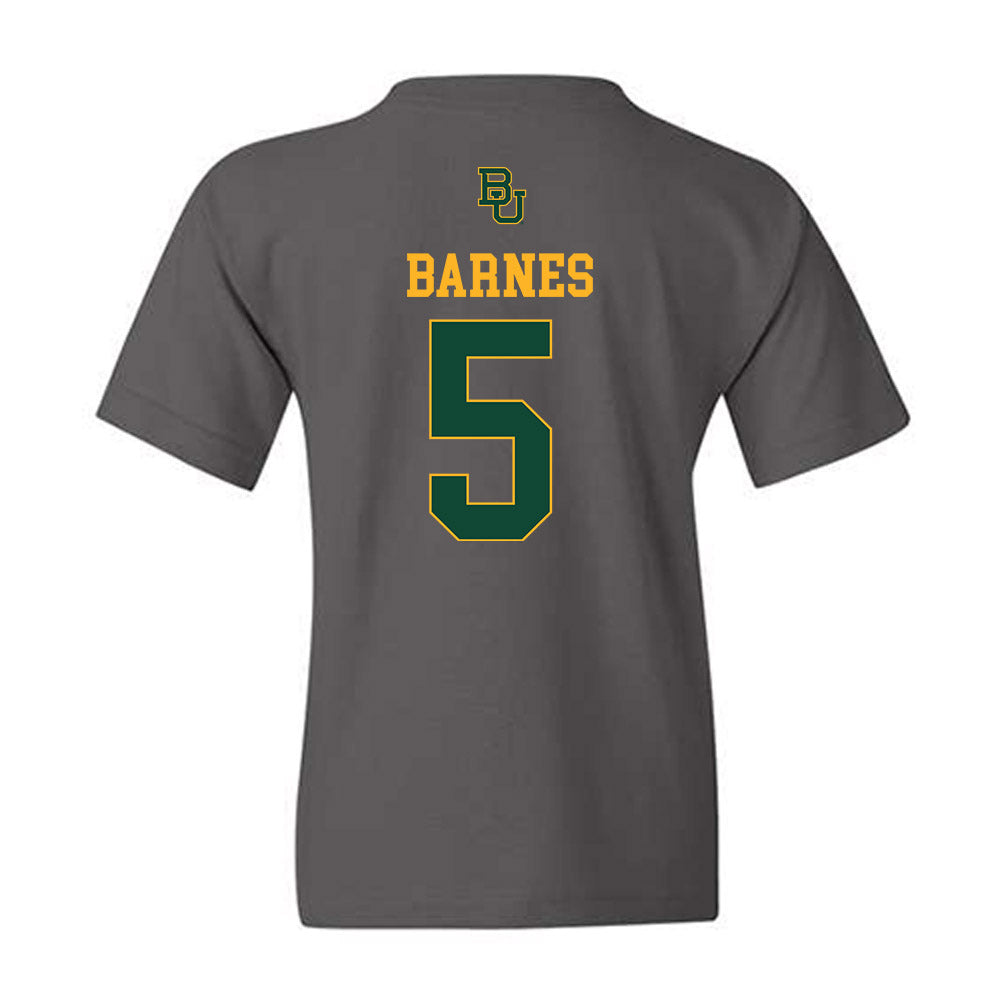 Baylor - NCAA Football : Travion Barnes - Sports Shersey Youth T-Shirt-1