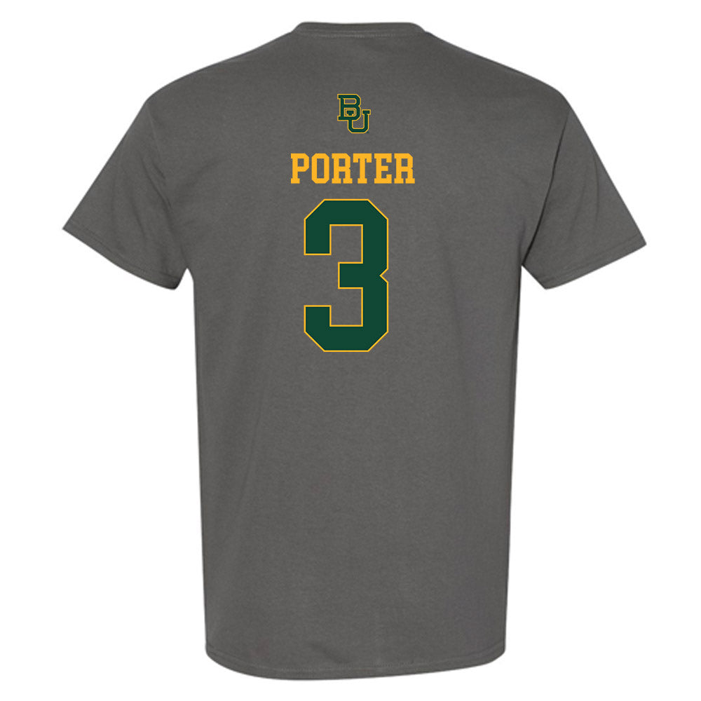 Baylor - NCAA Football : Jadon Porter - Sports Shersey T-Shirt-1