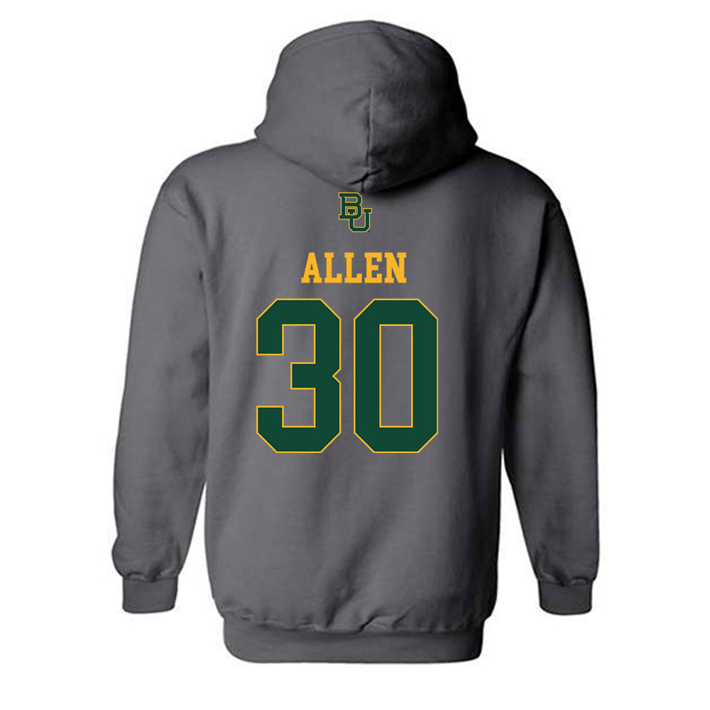 Baylor - NCAA Football : Michael Allen - Sports Shersey Hooded Sweatshirt-1