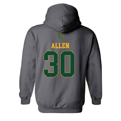 Baylor - NCAA Football : Michael Allen - Sports Shersey Hooded Sweatshirt-1