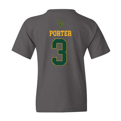 Baylor - NCAA Football : Jadon Porter - Sports Shersey Youth T-Shirt-1
