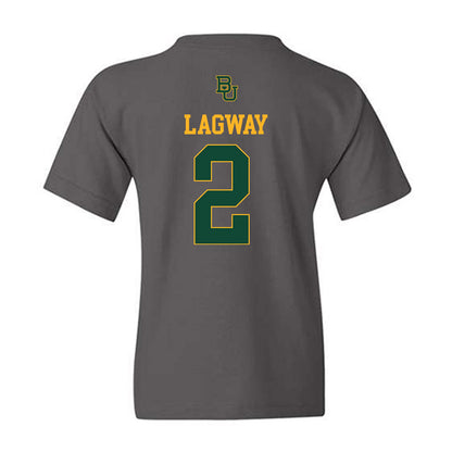 Baylor - NCAA Football : DJ Lagway - Sports Shersey Youth T-Shirt-1