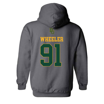 Baylor - NCAA Football : Hosea Wheeler - Sports Shersey Hooded Sweatshirt-1