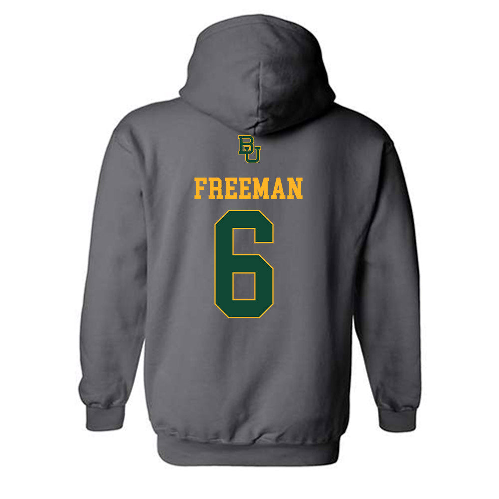Baylor - NCAA Football : Gavin Freeman - Sports Shersey Hooded Sweatshirt-1