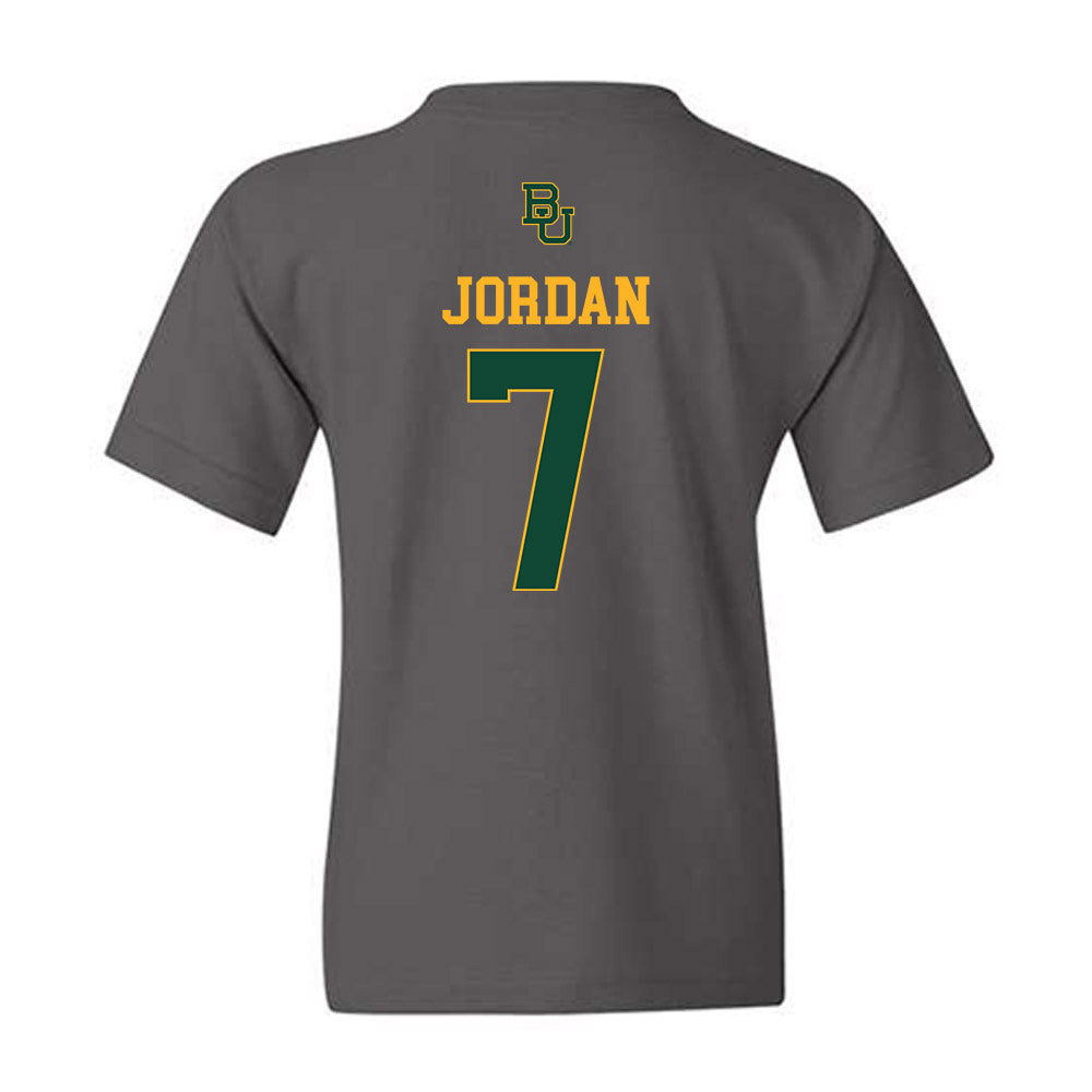 Baylor - NCAA Football : Devon Jordan - Sports Shersey Youth T-Shirt-1