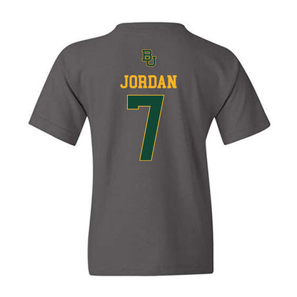 Baylor - NCAA Football : Devon Jordan - Sports Shersey Youth T-Shirt-1