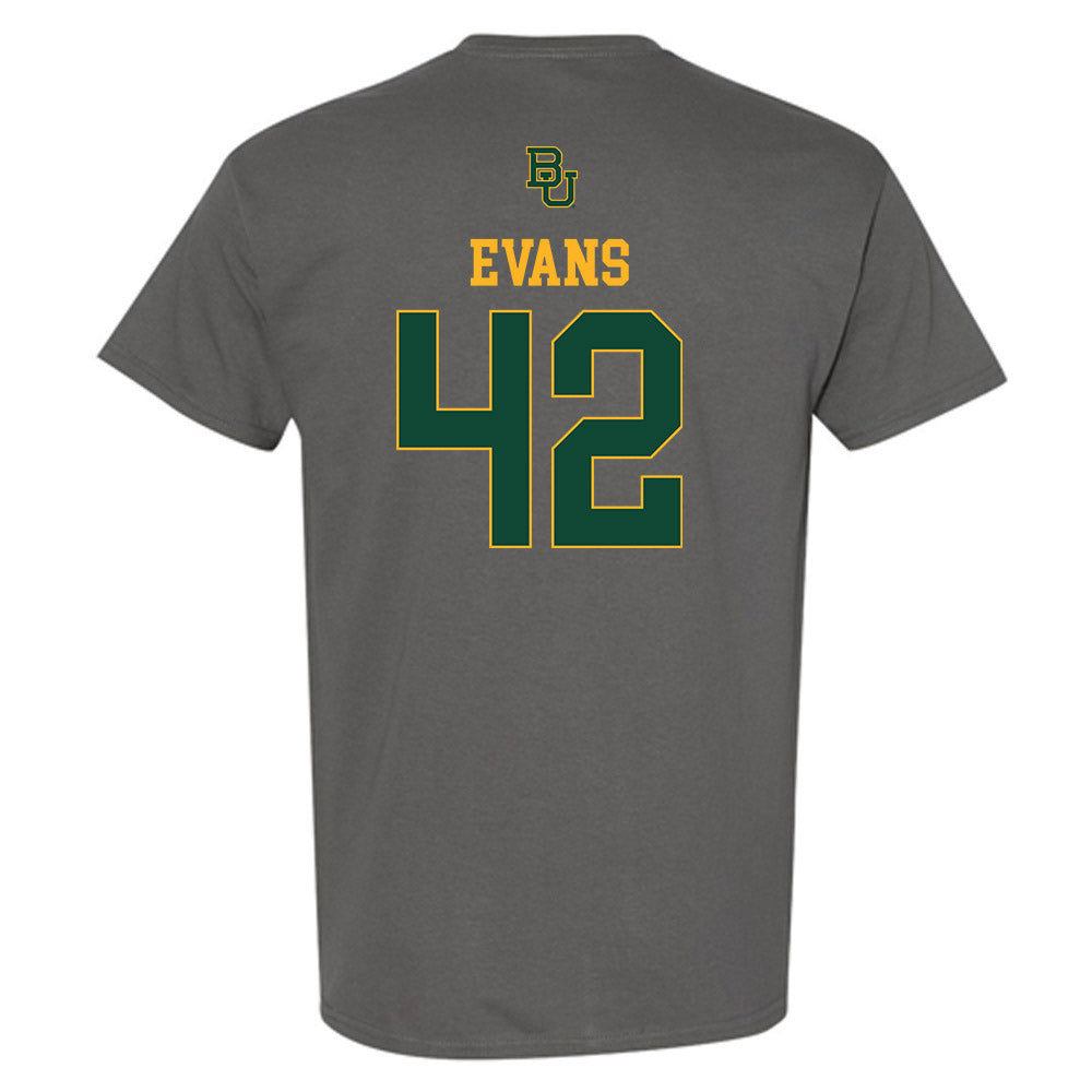 Baylor - NCAA Football : Jeremy Evans - Sports Shersey T-Shirt-1