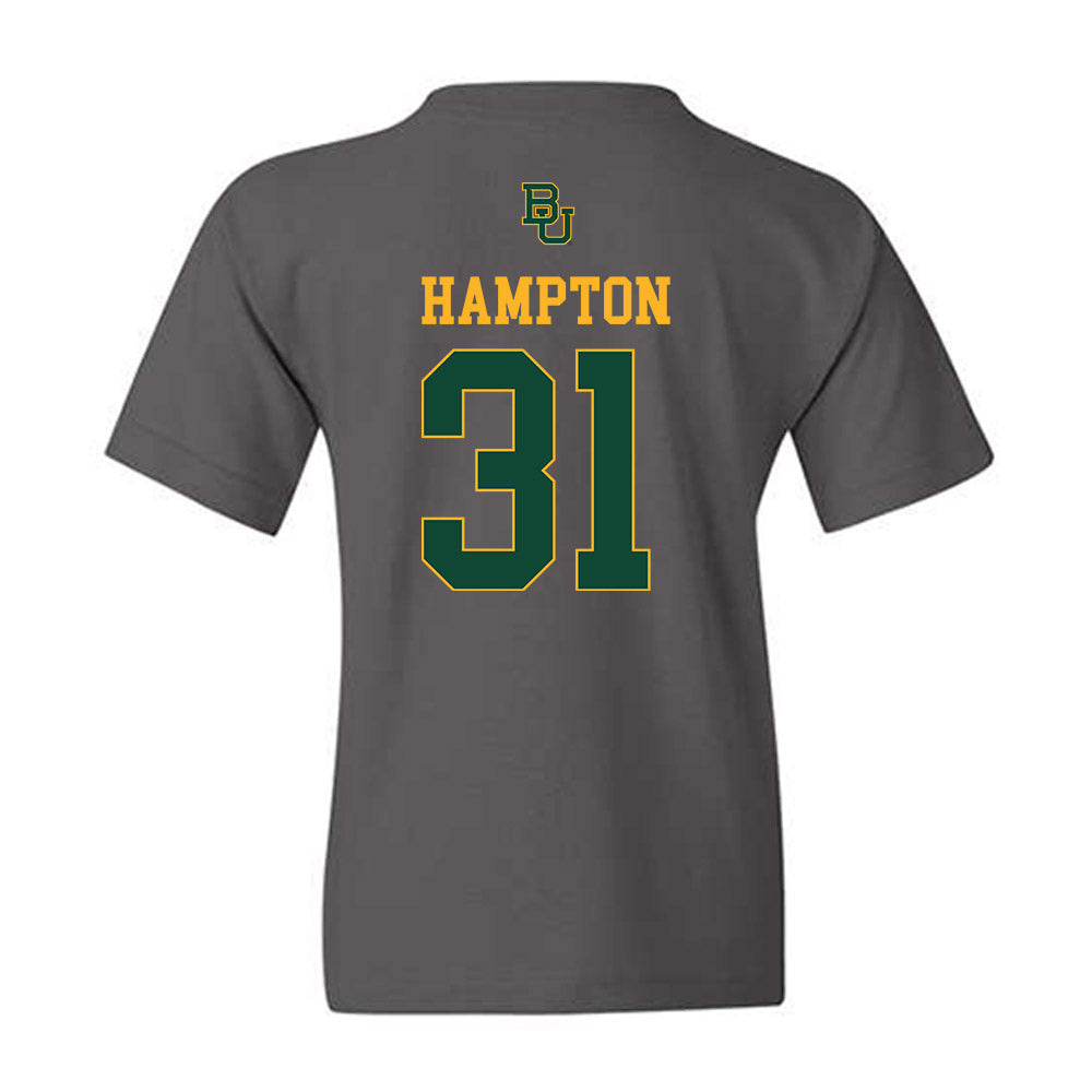 Baylor - NCAA Football : DeBraun Hampton - Sports Shersey Youth T-Shirt-1