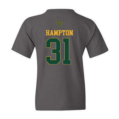 Baylor - NCAA Football : DeBraun Hampton - Sports Shersey Youth T-Shirt-1