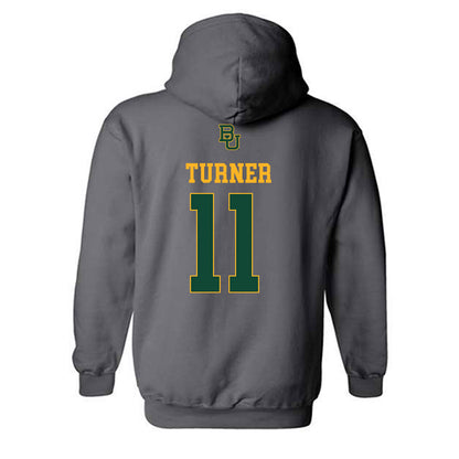 Baylor - NCAA Football : Devin Turner - Sports Shersey Hooded Sweatshirt-1
