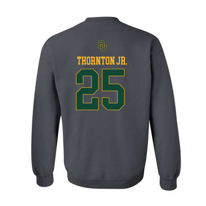 Baylor - NCAA Football : Levar Thornton Jr. - Sports Shersey Crewneck Sweatshirt-1