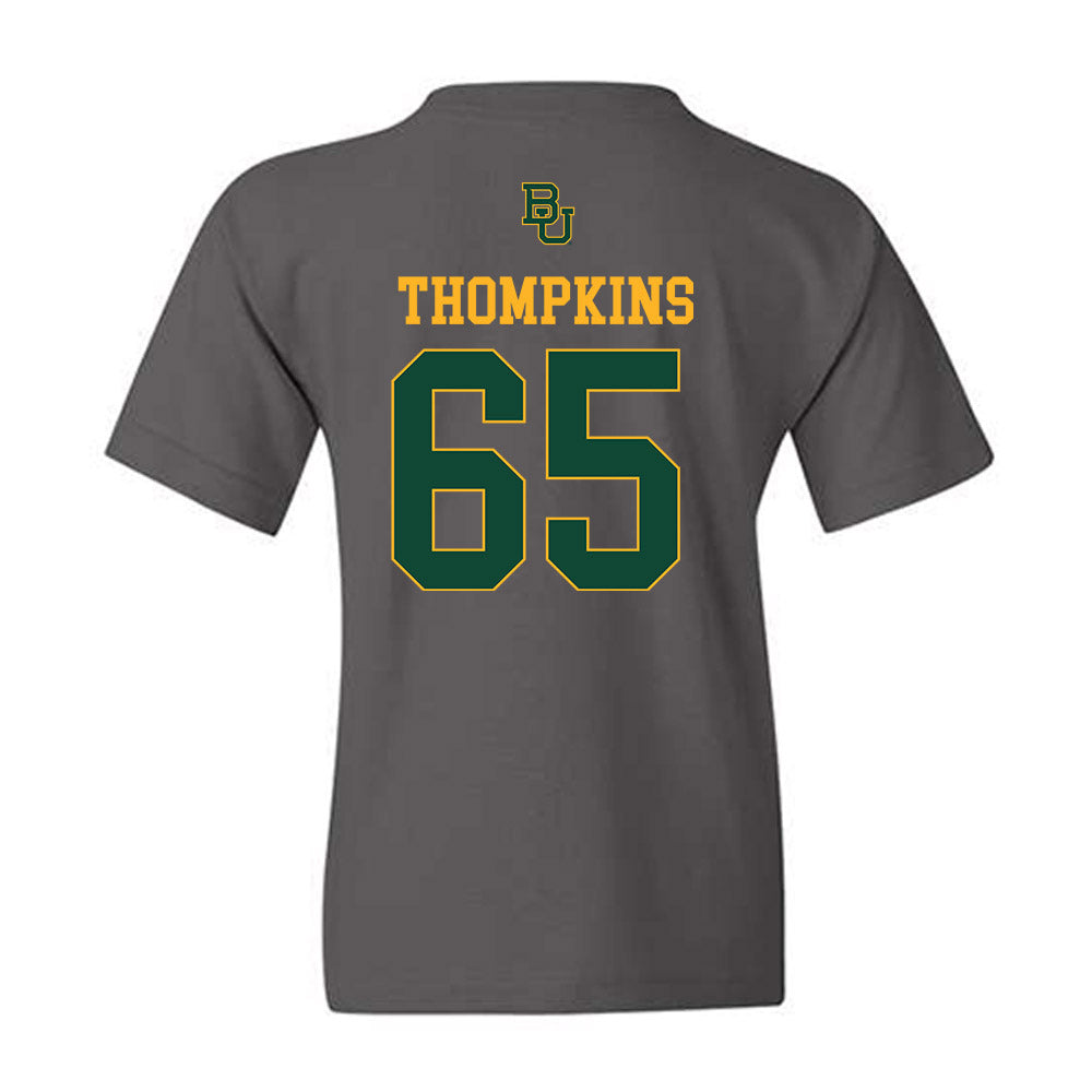 Baylor - NCAA Football : Sean Thompkins - Sports Shersey Youth T-Shirt-1