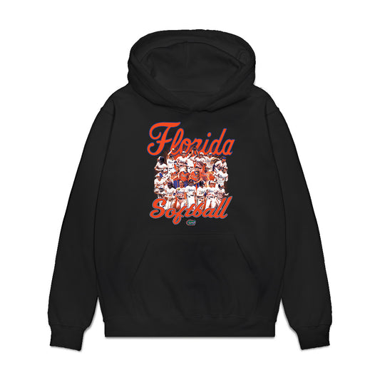 Florida - NCAA Softball : - Team Premium Hooded Sweatshirt-0
